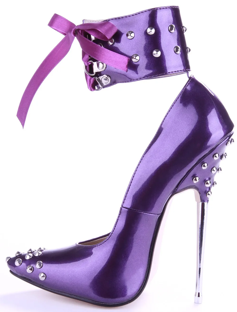 metal heel pumps