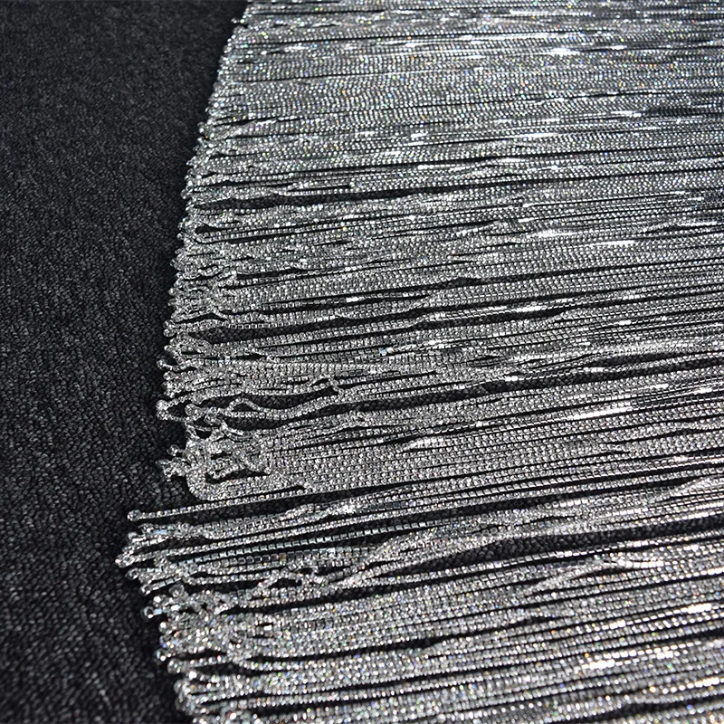long fringe trim rhinestone crystal (6)