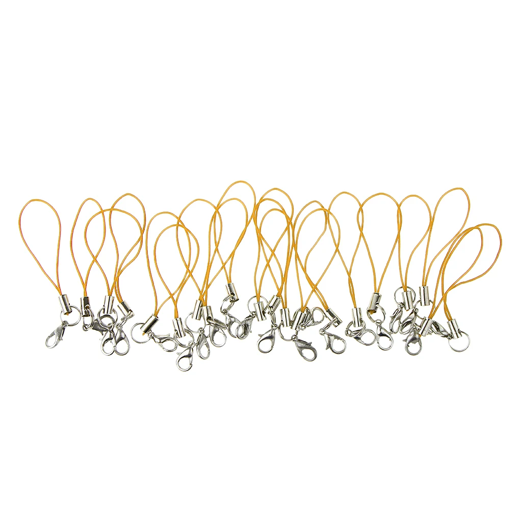 20pcs Universal Strap Lanyard For CellPhone Camera Keychain Pendant DIY Rope Handmade Jewelry Accessories DIY Craft Supplies