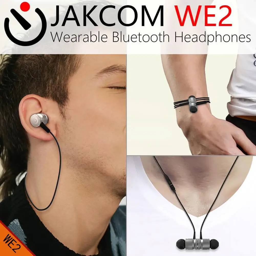 

JAKCOM WE2 Smart Wearable Earphone hot sale in Wristbands as pulsometro pulseras mio