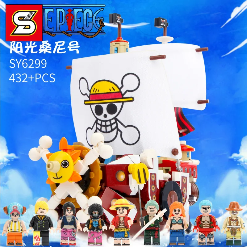 one piece ship figures