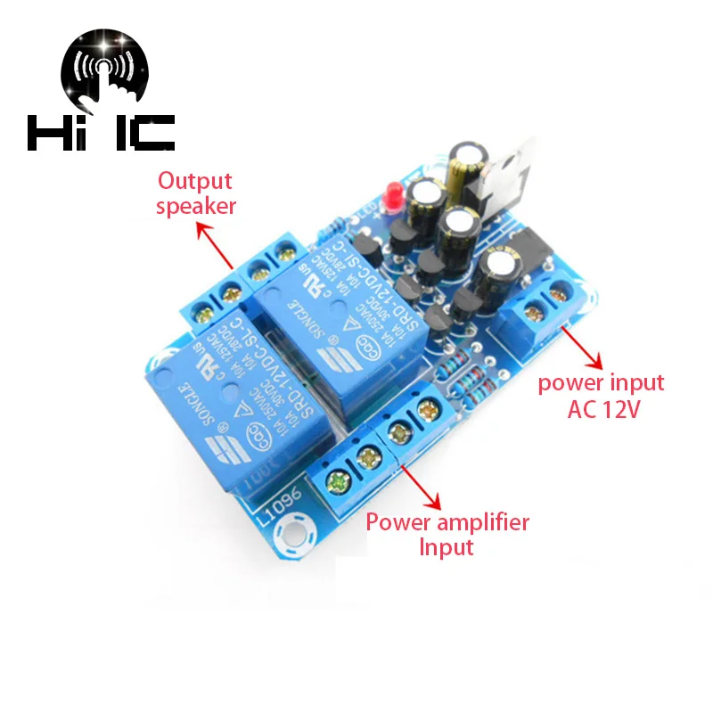 AC 12-15 в двойной релейный динамик Защитная плата модуль DIY Kit задержка загрузки DC защита для HIFI усилитель DIY