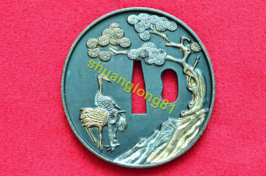 Высококачественный Облегающий защитный чехол Tsuba для японского самурайский меч