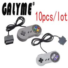 10 шт./партия Горячая Проводная Ретро Классическая видео игровая консоль, геймпад супер для Nintendo dosnes контроллер колодки супер игровая консоль NES контроллер