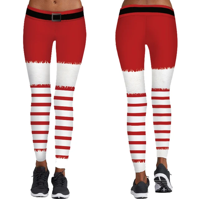 holiday running tights