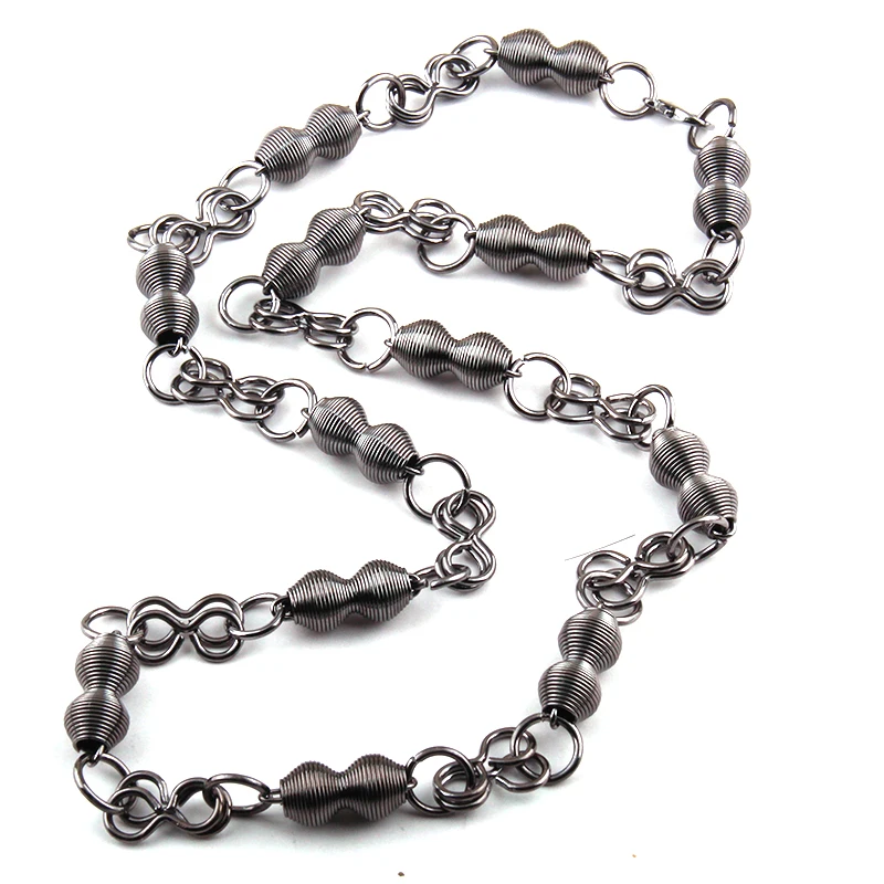 

Free Shipping Fashion Bohemian Tribal Jewelry Metal Link Gourd Necklace