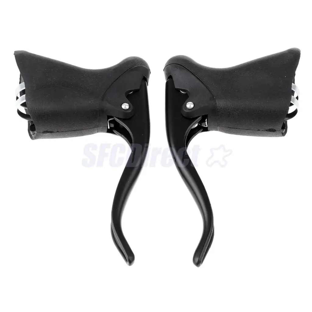 Road Bike Drop Bar Brake Levers Aero Short-Pull for 22.2-23.8mm