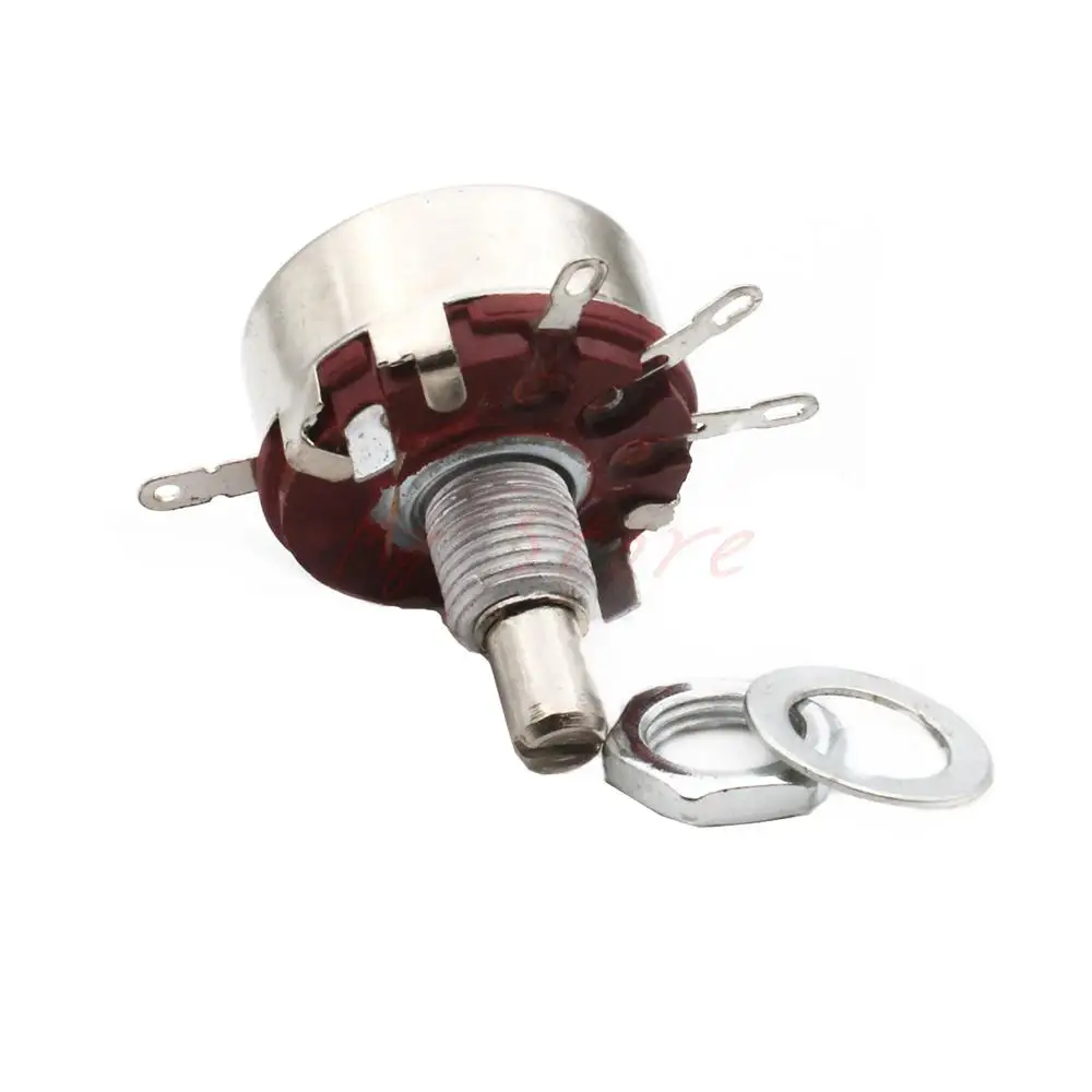 

560K Ohm 2W Single Turn WTH118 1A Carbon Rotary Taper Potentiometer