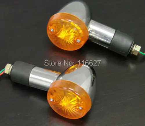 4pcs LED Turn Signals Light For Kawasaki Vulcan Classic Custom 2000 800 900 700