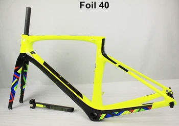 

Top selling carbon bike frame T1000 Foil route carbon fiber bicycle frame with many design