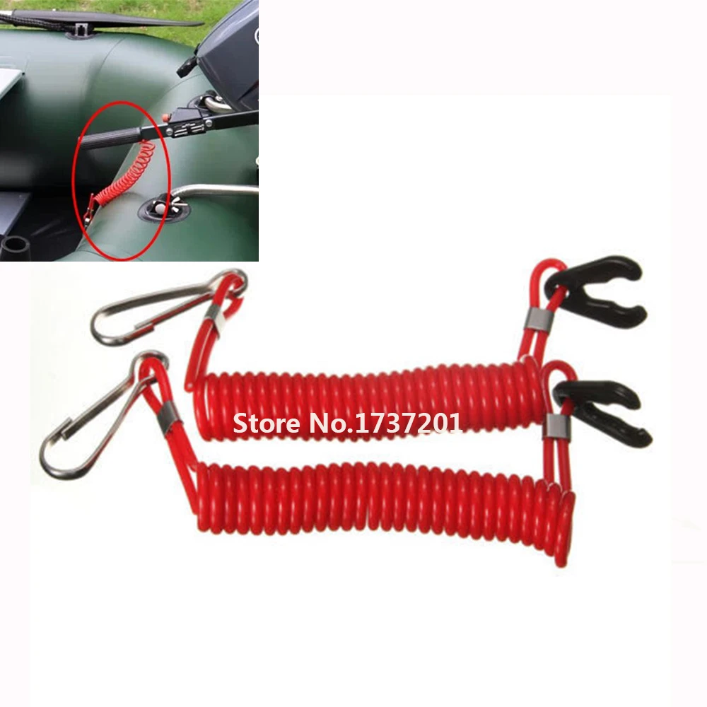 Marine Safety Equipment Acouto Outboard Kill Switch Lanyard - Emergency Safety  Tether For Honda Marine Engines (Red) Wire Wound Conduit