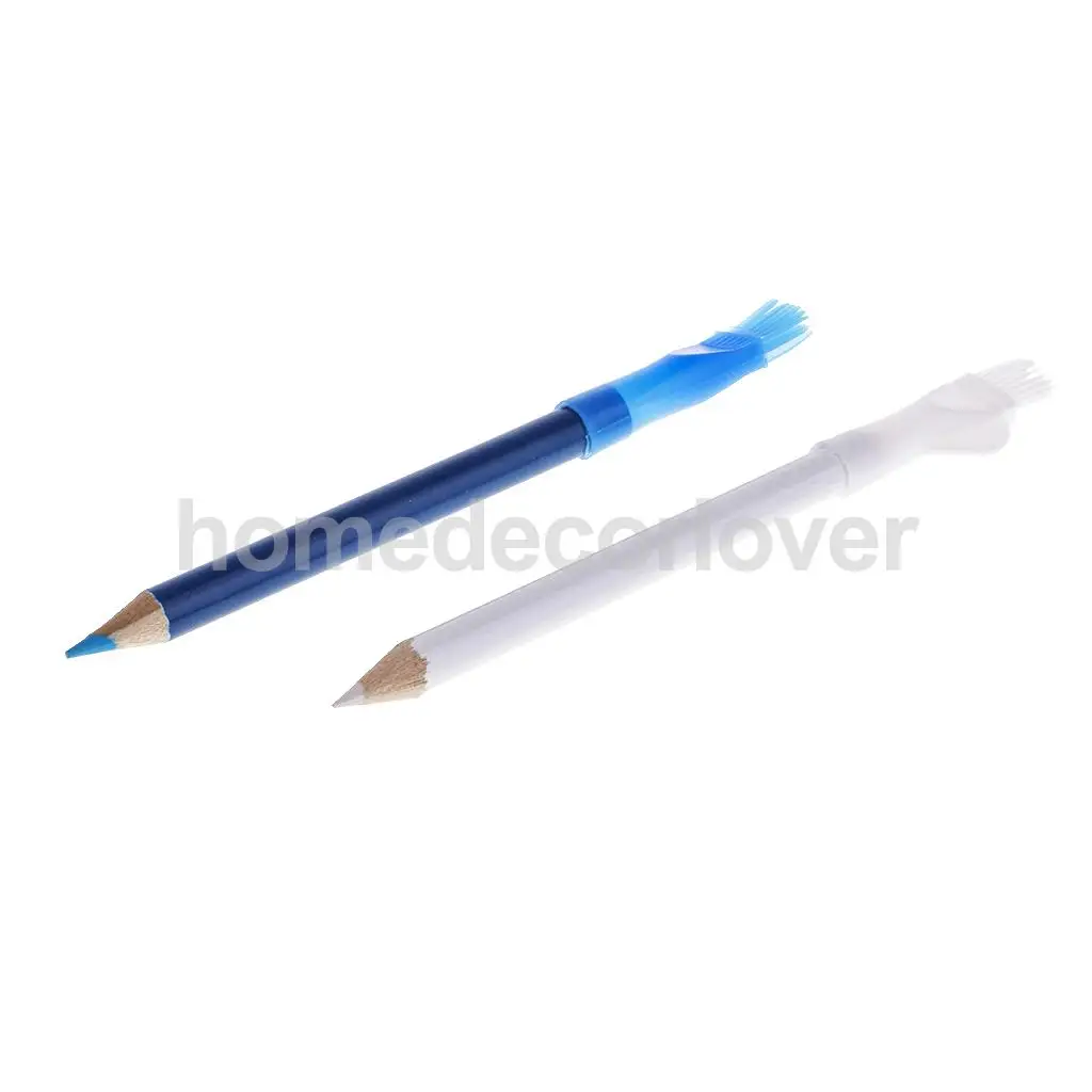2Pcs Tailors Chalk Pen Pencil For Sewing Dressmakers DIY Craft Markers Pens Professional Tailor Leather Fabric