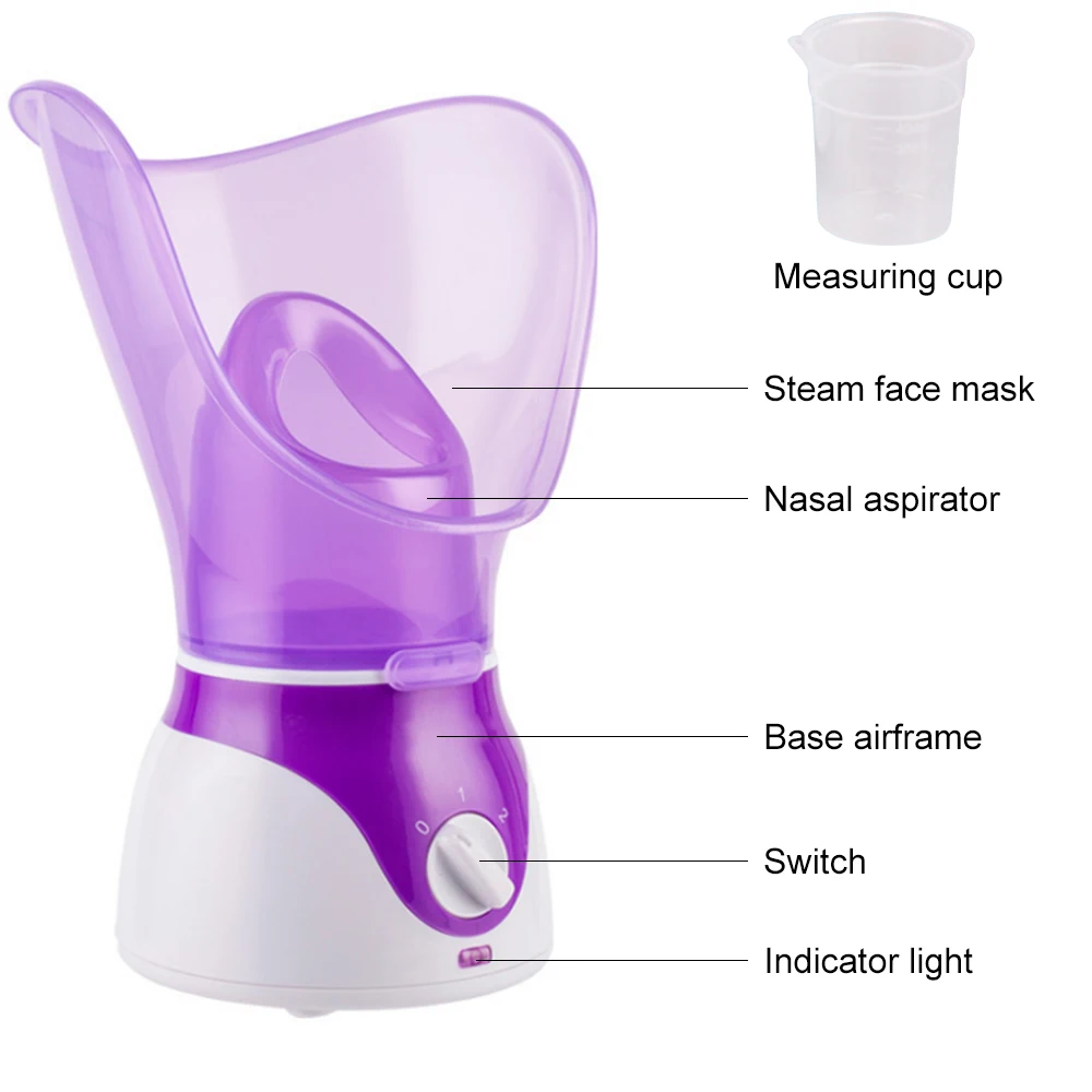 Электрический домашний спа для лица Паровой Очиститель Машина эфирное масло для лица сауна спа увлажняющее устройство для ухода за кожей лица носа