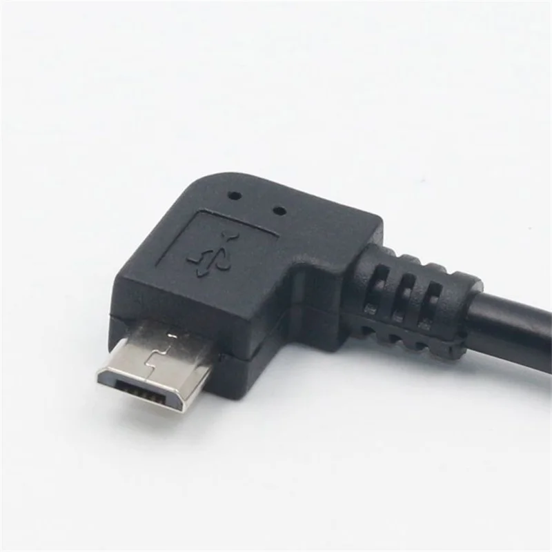 CatXaa 16 см с угловой головкой Micro USB для USB кабель OTG Зарядное устройство Черный провод адаптер для передачи данных для мобильного телефона USB карта samsung Лидер продаж