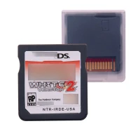 

Video Game Cartridge Card Game Console Pocket White 2 Version US Version