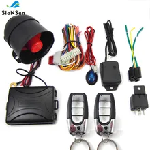 SieNSen, Универсальная автомобильная сигнализация, Дистанционная система безопасности, 2 двери, центральный дверной замок, Комплект блокировки, набор, бесключевая система входа M802-8115