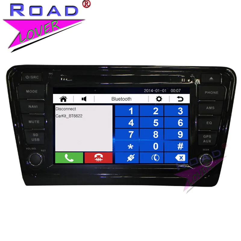 Автомобильный DVD плеер TOPNAVI Wince 6 0 два Din 8 дюймов Автомагнитола для VW Octavia 2015 стерео