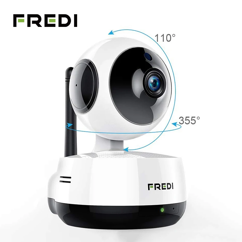 

FREDI Home Security IP Camera 1080P 2.0MP Wireless Smart WiFi Camera Baby Monitor Infrared Night Vision Surveillance CCTV Camera