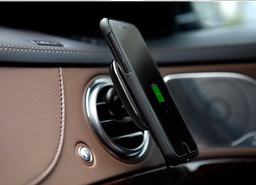 Nillkin автомобильное QI Беспроводное зарядное устройство магнитный держатель для крепления на вентиляционное отверстие для samsung s8 s8 Plus s7 S7 Edge Note 5 для iPhone 7 7 Plus