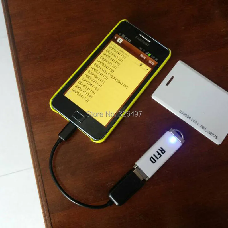 RFID считыватель Newset Mini USB 125 кгц для iPad Android Mac Windows Linux + 10 шт. карт|rfid reader|125khz rfid reader125khz