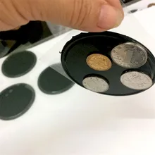 10 шт./лот нескользящий коврик круглый гелевый липкий коврик нескользящий коврик держатель мобильного телефона липкий коврик круглый Автомобильный интерьер нескользящий коврик