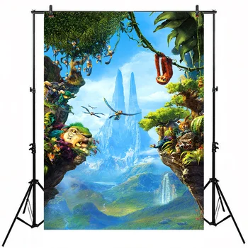 

Photo Background Wild Animal Tiger Mountain Flying Eagle Photography Backdrops Happy Birthday Nature Cliff Backdrop Photoc