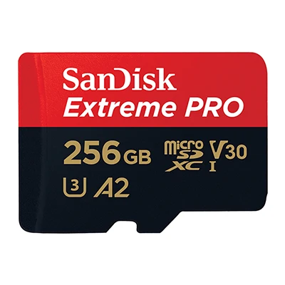 sandisk Extreme Pro Micro SD карты A2 V30 U3 64 Гб 128 ГБ до 170 МБ/с. sandisk TF карта, карта памяти Micro SD с адаптером SD - Емкость: 256GB SD Card