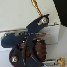 M07 ручная Татуировка Машина пистолет чугунная рама 8 обмотка катушка двойная спиральная татуировка машина пистолет шейдер лайнер