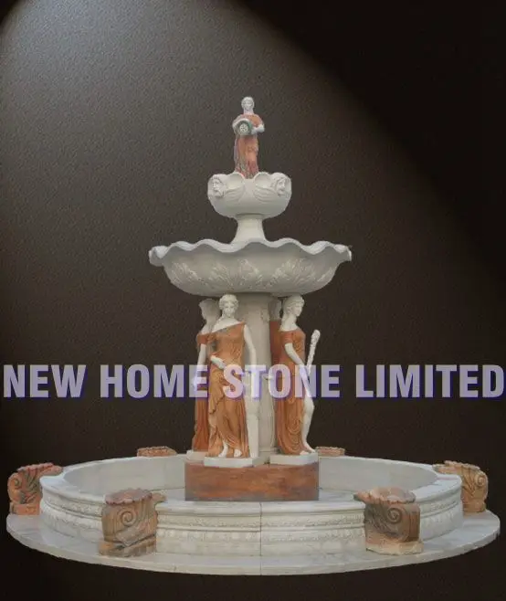 large stone garden ornaments figure carving statues and fountains-in