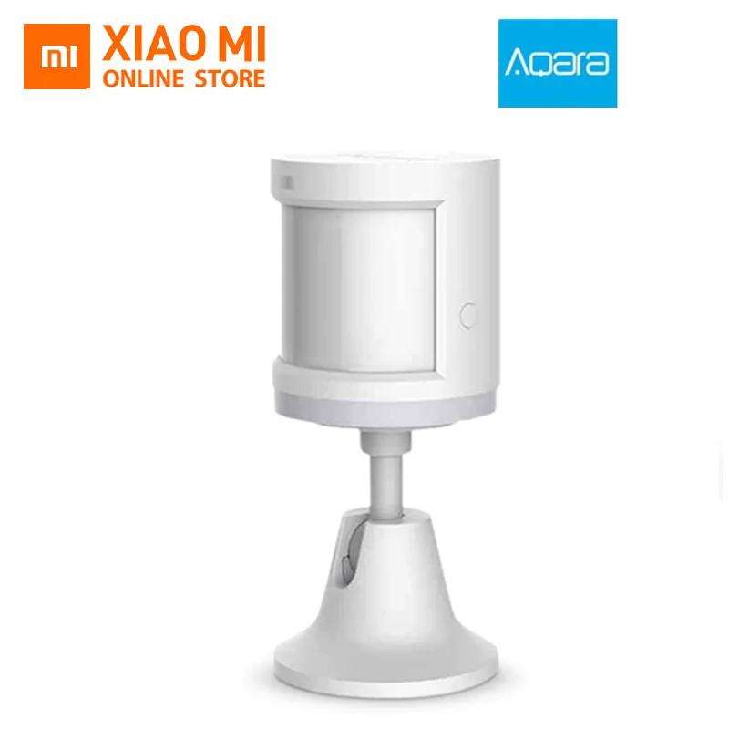 

Hot Xiaomi Aqara Human Body Sensor ZigBee Movement Motion Security Wireless Connection Light Intensity Gateway 2 Mi home APP