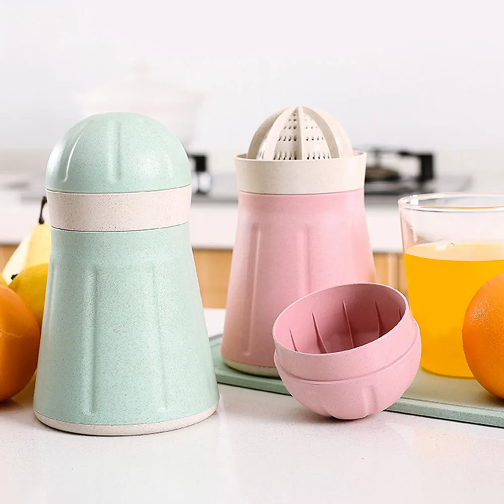 

High Quality Potable Manual Orange Lemon Juicer Fruit Squeezer Hand Press Squeezer Tools Juicer Machine color random
