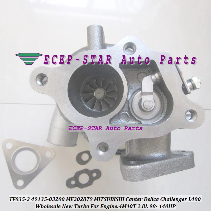 Turbo TF035-2 49135-03220 4913503220 ME202879 49135-03200 для MITSUBISHI Delica Challenger L400 98-4M40 4M40T 2.8L 140HP