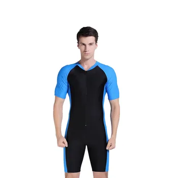 

Man One Piece Short Sleeve 2mm Neoprene Conjoined Diving Suit Thin Swimming Wetsuit New One-piece Shorty Neoprene Surfing