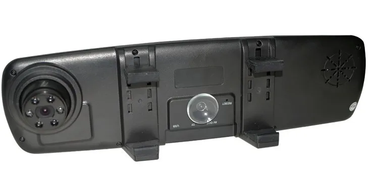 Зеркало DVR 2,7 '1080 p dvr-рекордер камеры G Датчик циклической записи с AV out. Карты памяти. USB слот+ 6 камера 2 внутри 4 снаружи