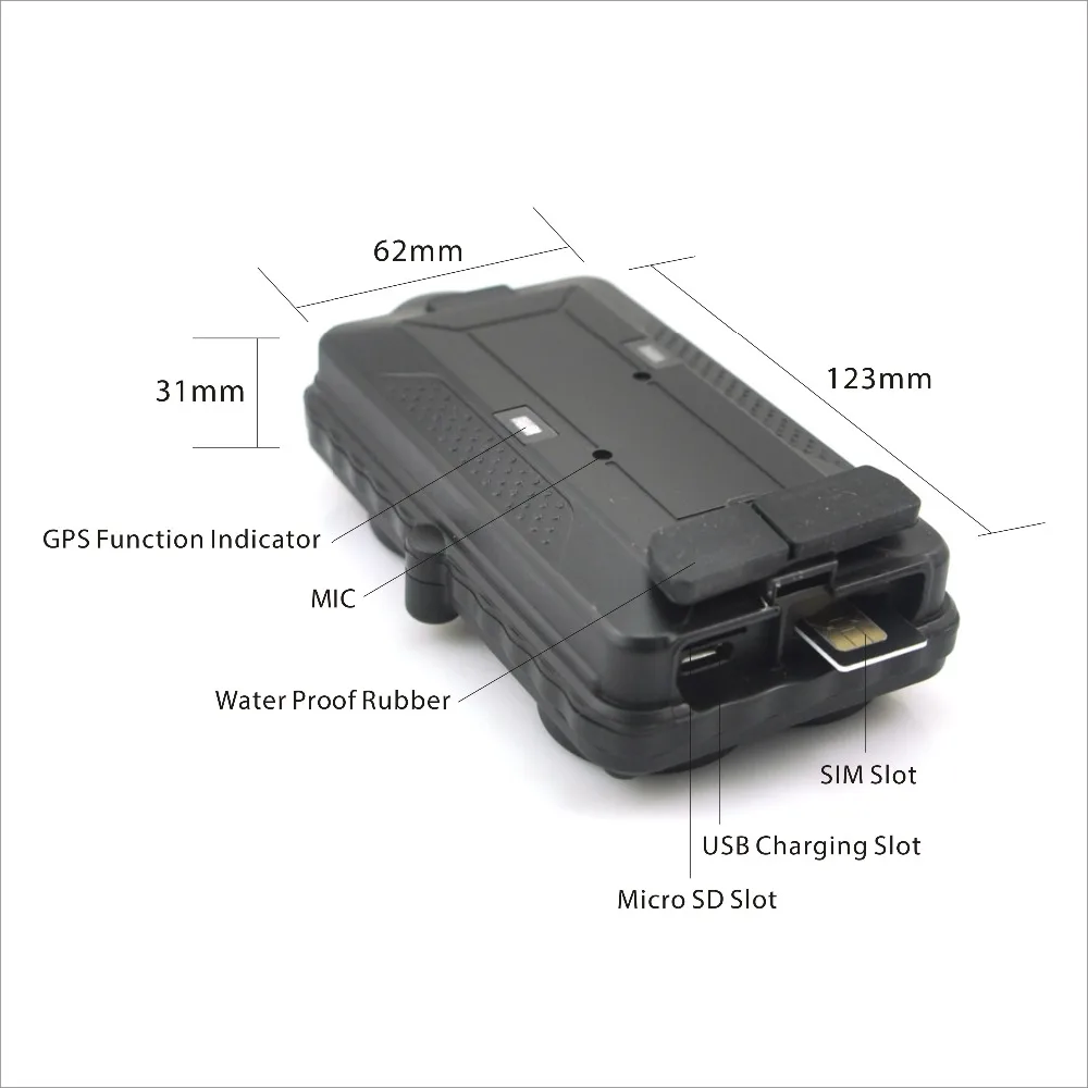 Gps трекер TK05 автомобильный 5000 мАч GPS + GSM wifi|vehicle tracker|car gps trackergps tracker |