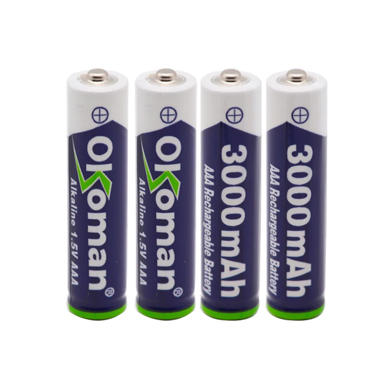4 ~ 16 шт новый бренд AAA батарея 3000 mah 1 5 V Щелочная аккумуляторная для дистанционного