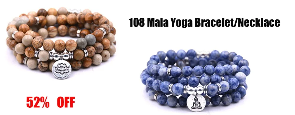 108 mala yoga bracele- - pc
