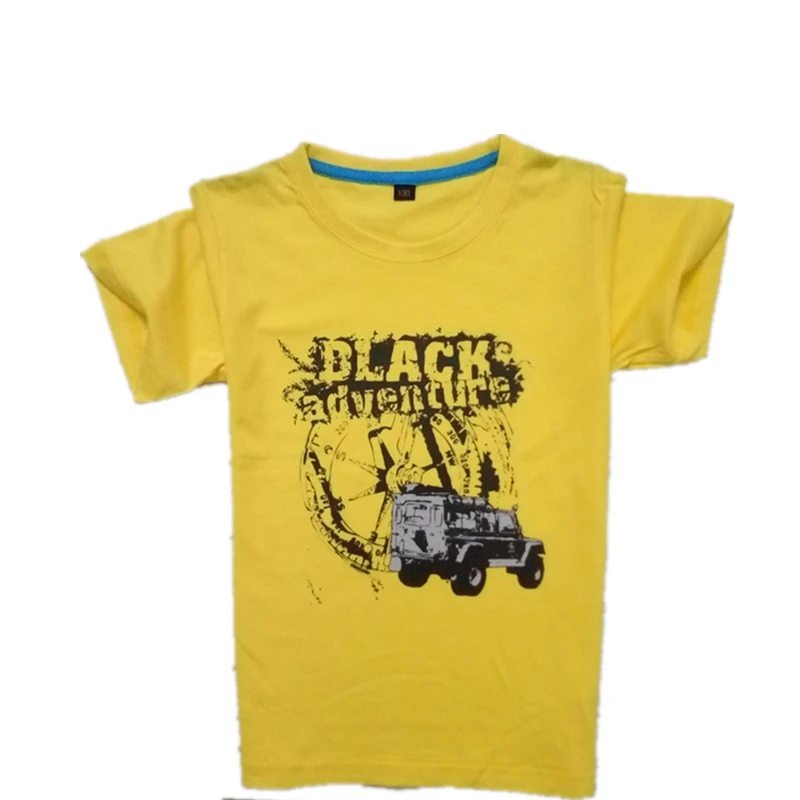 

2017 Summer car Cartoon boys short sleeve T Shirt Tops Tee fashion car motorcycle pattern cotton Tee Children Clothing