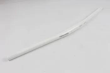 

OVAL 31.8mm*720mm Bike Riser Handlebar Aluminum Alloy MTB Road Mountain Bicycle Gloss White Swallow-shaped Bar Cycling
