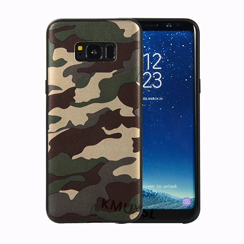 Камуфляж мягкий чехол для samsung Galaxy A6 A7 A8 A9 J4 J6 S8 S9 плюс J8 J2 Core A3 A5 J3 J5 J7 S7 Edge Note 8 9 чехол