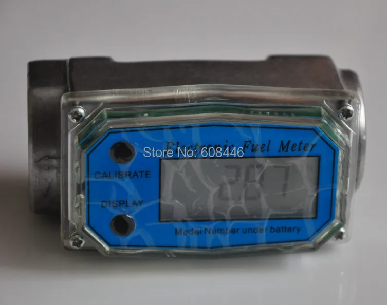 New Electronic Fuel Meter Gear Flow Meter Fuel Diesel Gasoline Kerosene