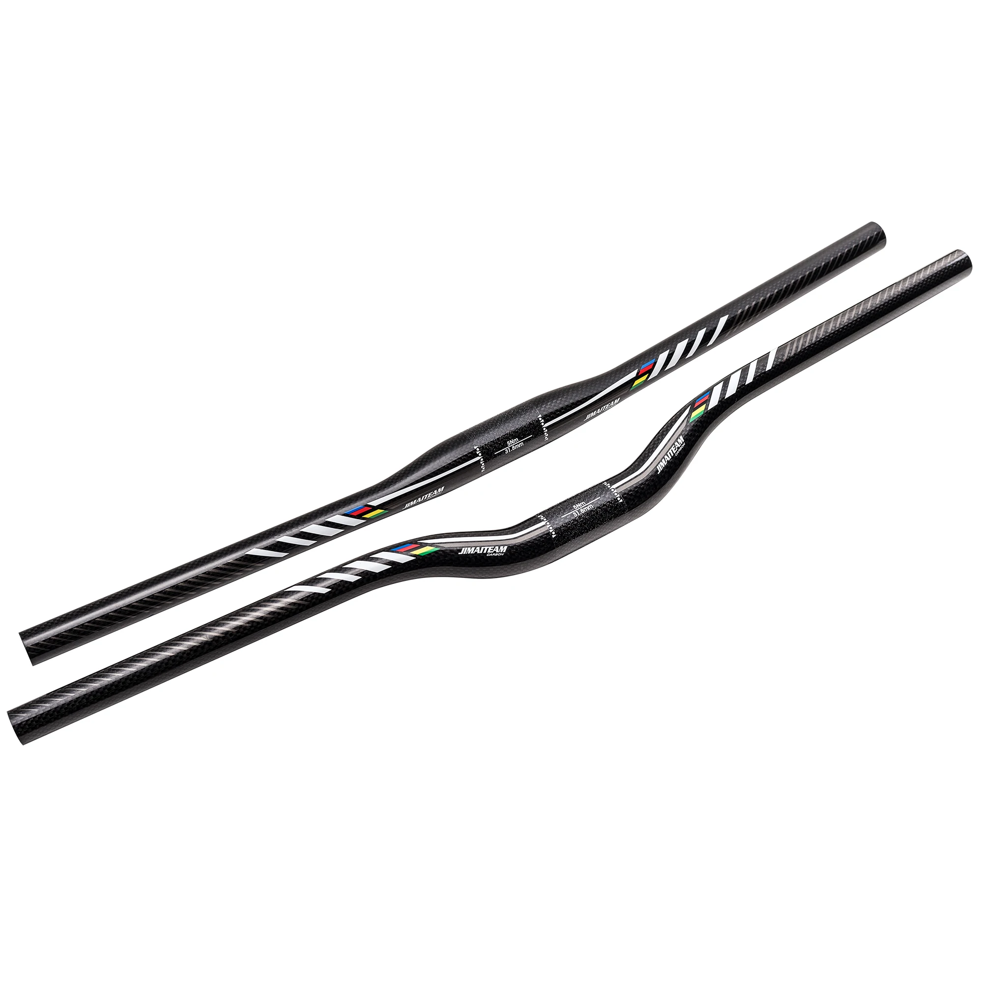 New bike handlebar horizontal accessories JIMAITEAM carbon fiber mountain bike handlebar straight swallow gr