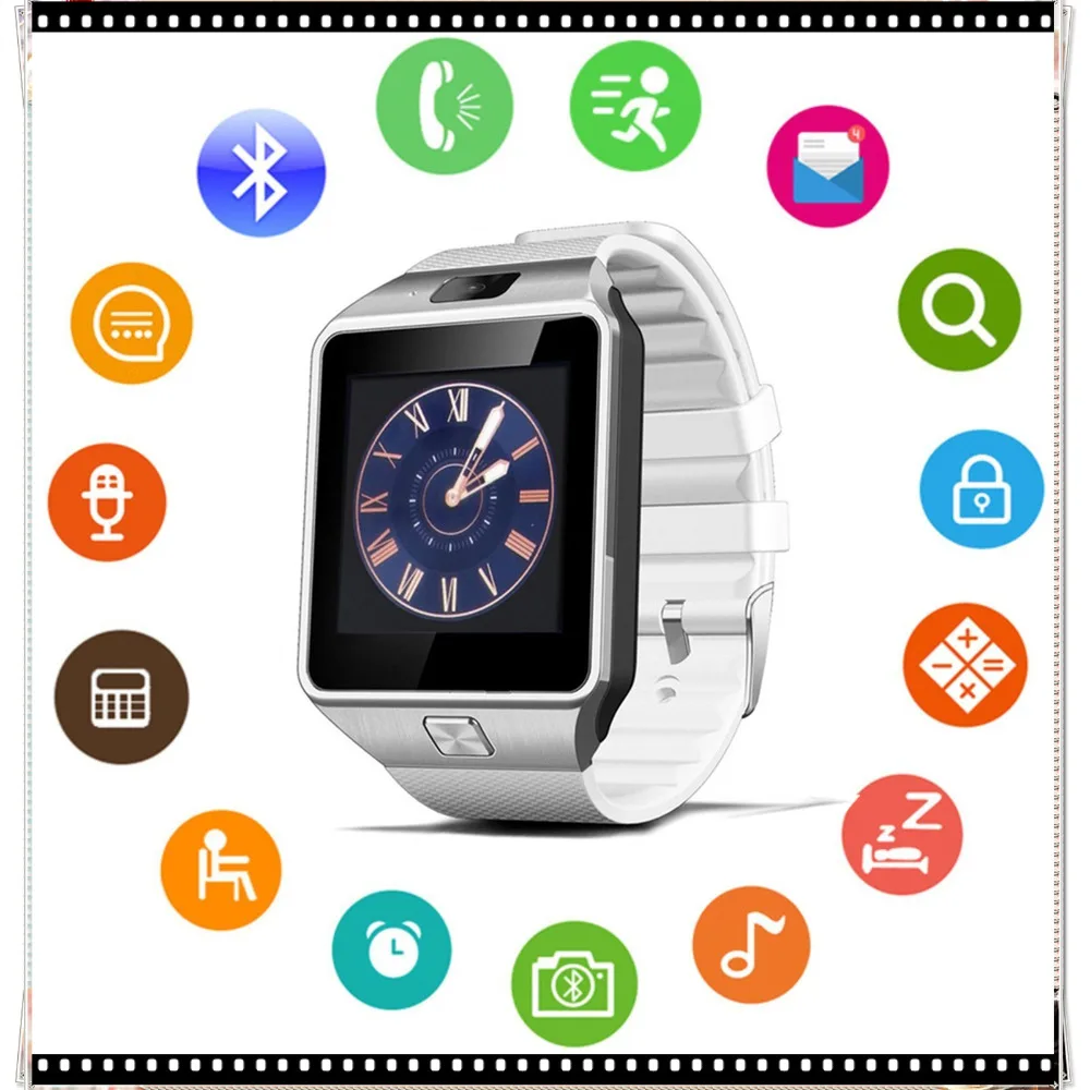

DZ09 Smartwatch Bluetooth Smart Watch Wearable Devices Android Phone Call SIM TF Camera for IOS Apple iPhone Samsung HUAWEI USB