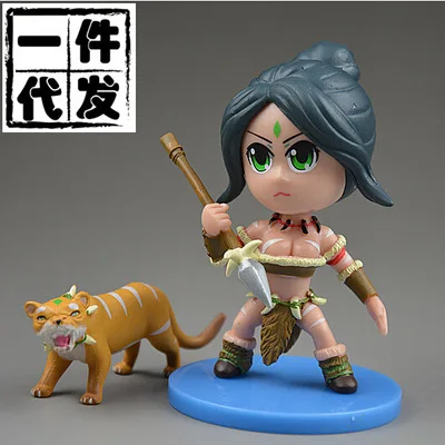 

NEW hot 8cm The Bestial Huntress Nidalee action figure toys collection doll Christmas gift no box