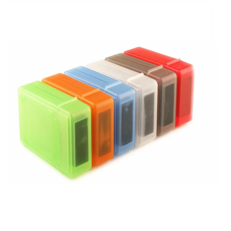 Eunaimee 4packs Portable colorful plastic hard drive case, support 2pcs 2.5inch hard drives, free shipping