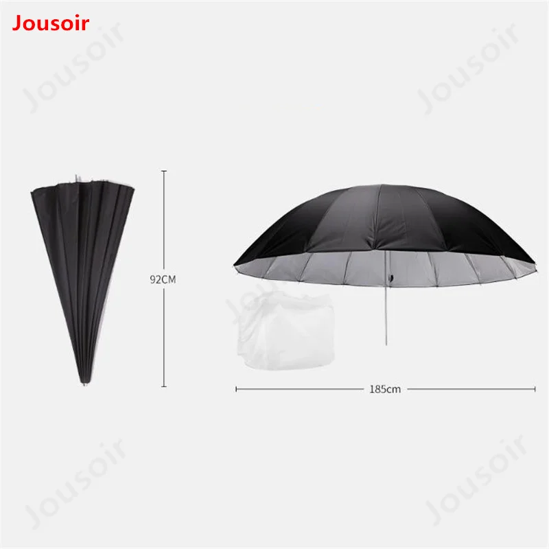 185 см вспышки двойного назначения Зонт софтбокс фотографическое отражающий зонт фотолампа аксессуары CD50 T02