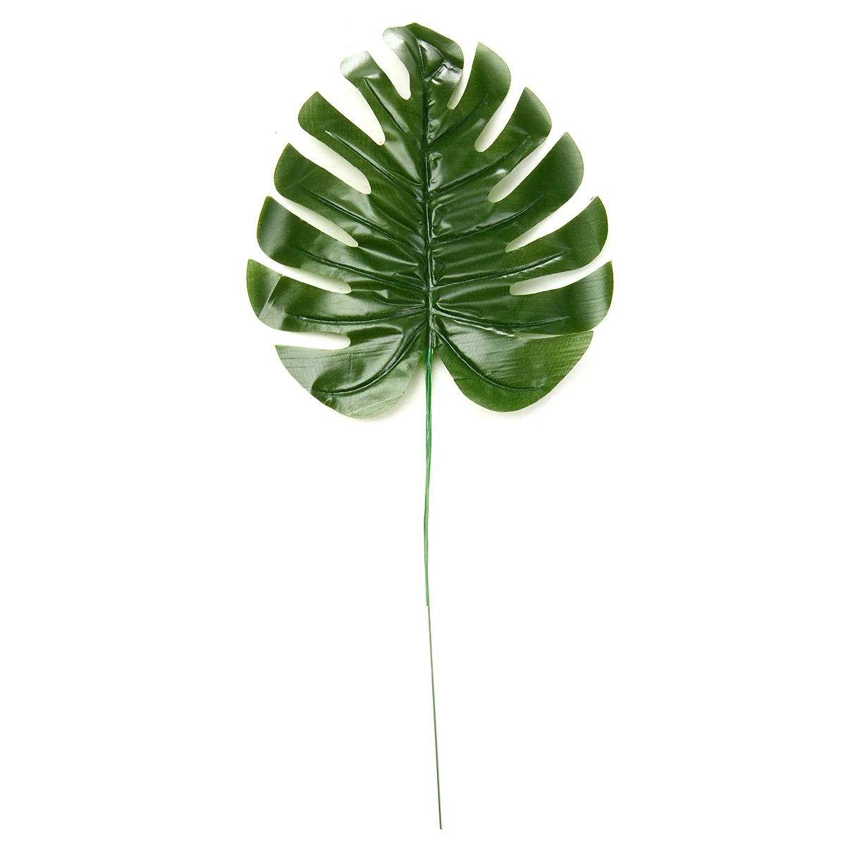 12Pcs Artificial Plant Monstera Branch Palm Fern Turtle Leaf Faux Foliage Artificial Tree for Home Wedding Decoration Mayitr