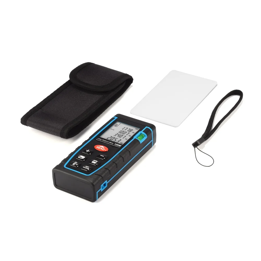 Laser Distance Meter 40M 60M 80M 100M Laser Rangefinder Trena Laser Tape Range Finder Build Measure Device Ruler Test Tool Laser Distance Meter 40M 60M 80M 100M Laser Rangefinder Trena Laser Tape Range Finder Build Measure Device Ruler Test Tool