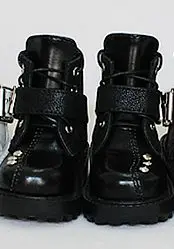 1/3 1/4 масштаб BJD обувь сапоги для BJD/SD дядюшка аксессуары для куклы «сделай сам». В комплект не входят кукла, одежда, парик и другие аксессуары 16C1134 - Цвет: Черный