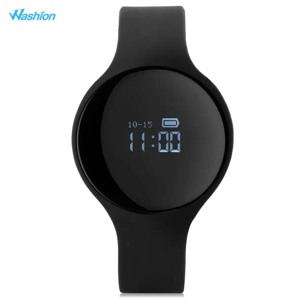 Washion Smart Bracelet Bluetooth 4 0 Sports Wristband Passometer Call Reminder Fitness Tracker Smartband For IOS